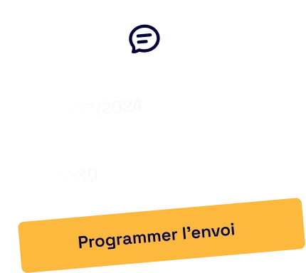 Je configure l'envoi